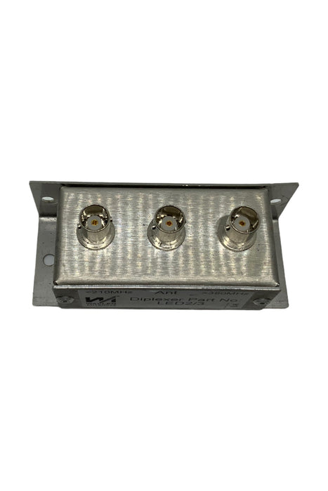Used Wallen Antennae Diplexer Part No LED2/3 Duplexer <210Mhz >380Mhz