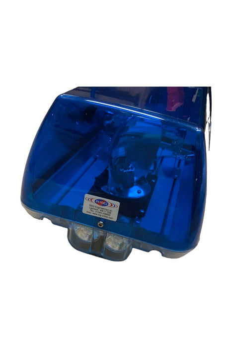 New Vision Alert Blaze Bar Blue Twin Rotator With Alley Reds Spots 32"
