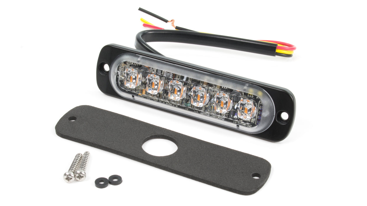 New Cell2 ST6 Amber Led Warning Light Surface Mount Class 2 Led 12/24v