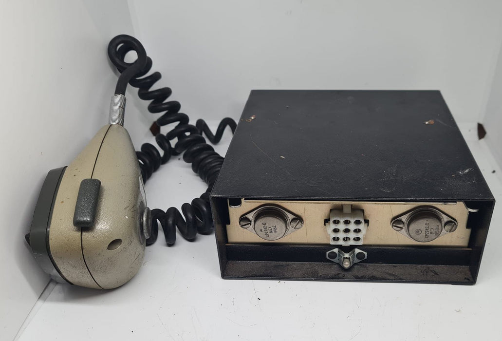 Used Whelen Woodway WS-295 Siren Amplifier & PA Working But Missing Two Knobs